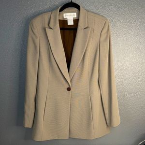 JONES NEW YORK light brown blazer. 12